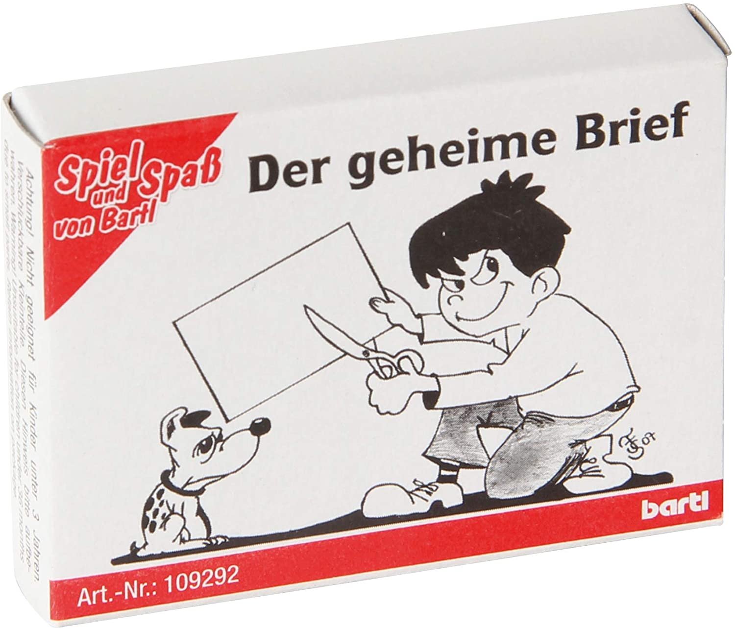 Mini-Holzpuzzle Der geheime Brief