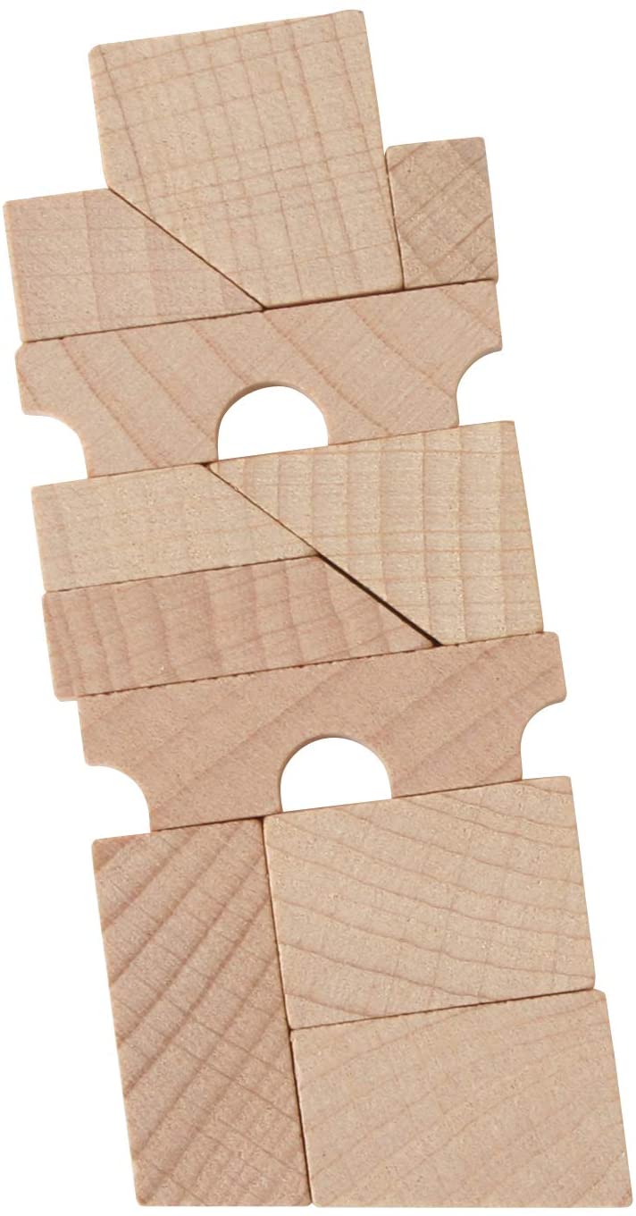 Mini-Holzpuzzle Der schiefe Turm von Pisa