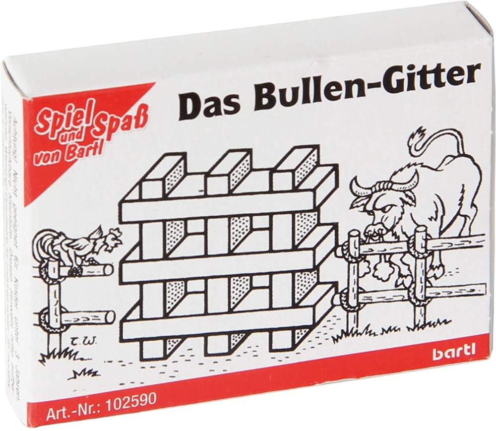 Mini-Knobelspiel Das Bullen-Gitter