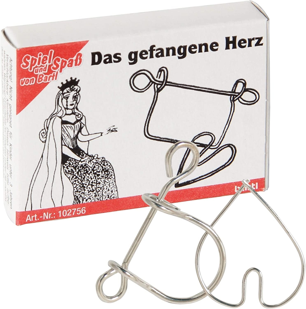 Mini-Knobelspiel Das gefangene Herz