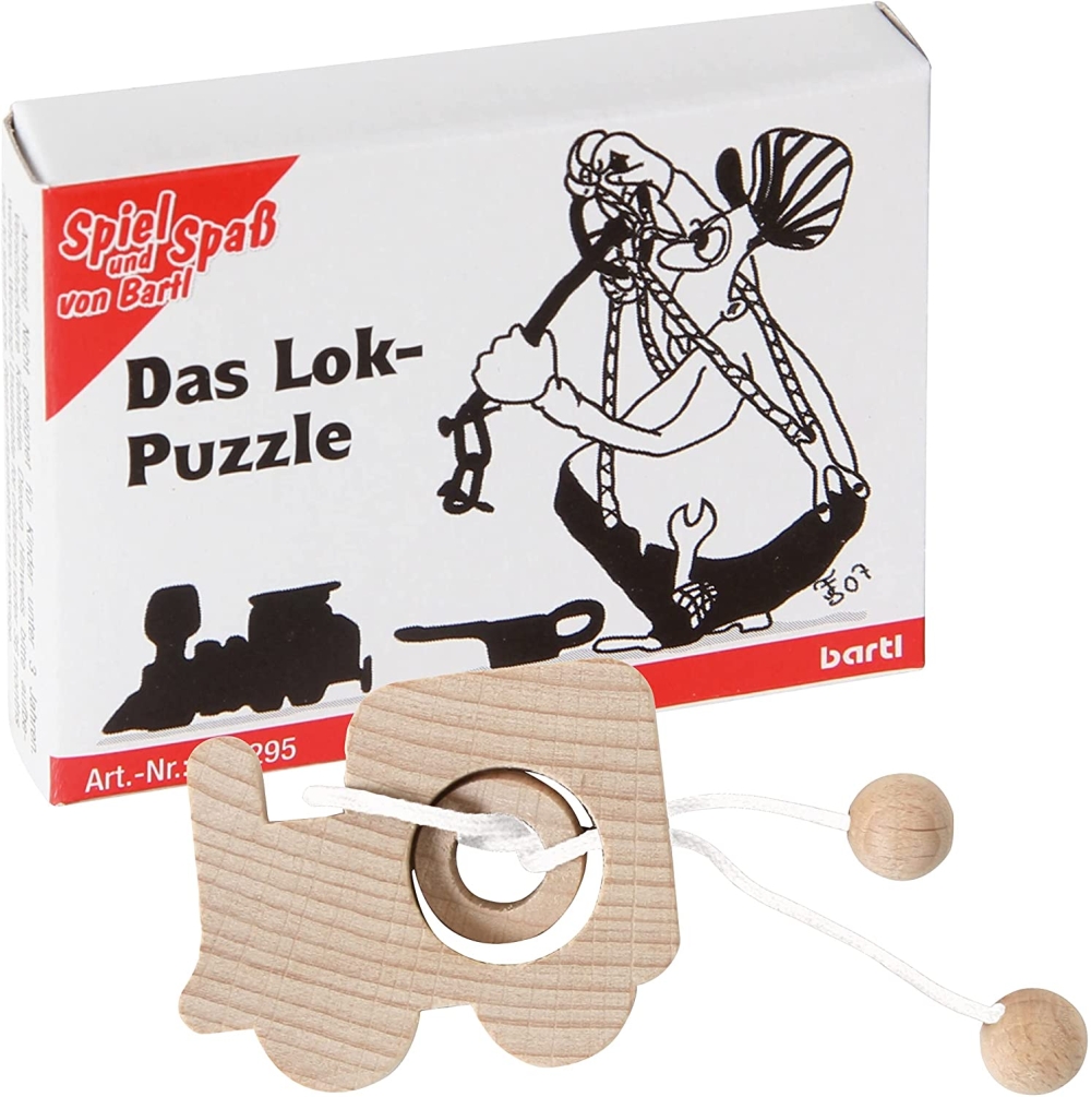 Mini-Knobelspiel Das Lok-Puzzle