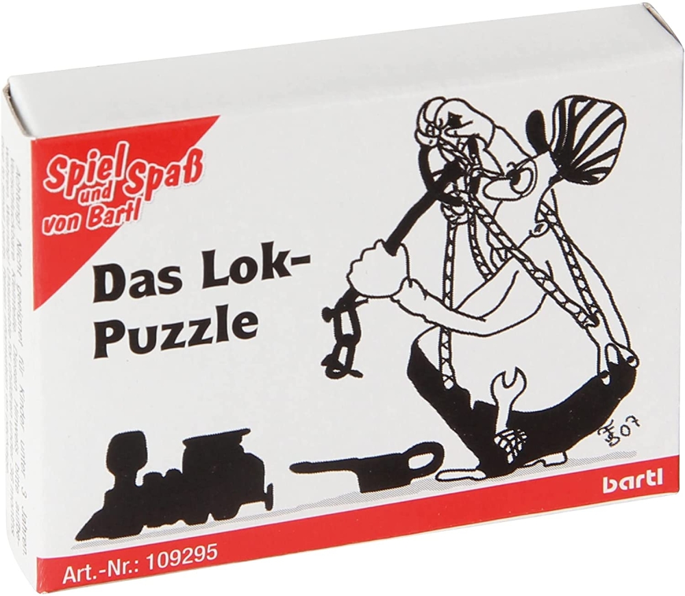 Mini-Knobelspiel Das Lok-Puzzle