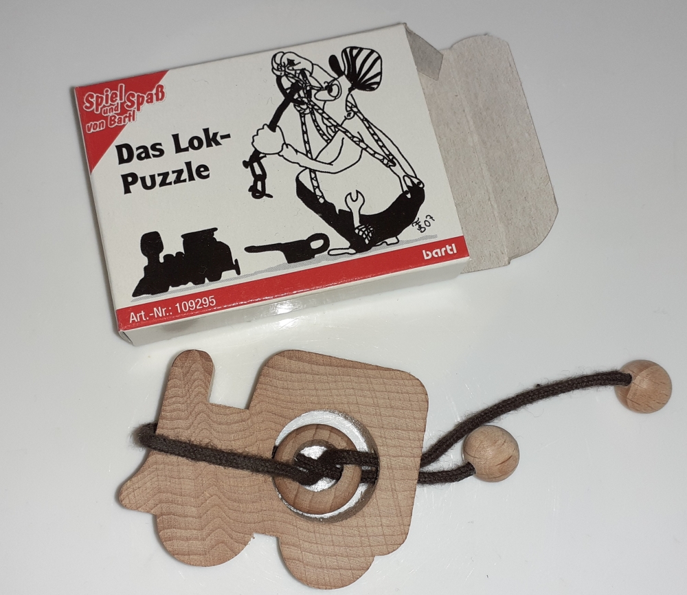 Mini-Knobelspiel Das Lok-Puzzle