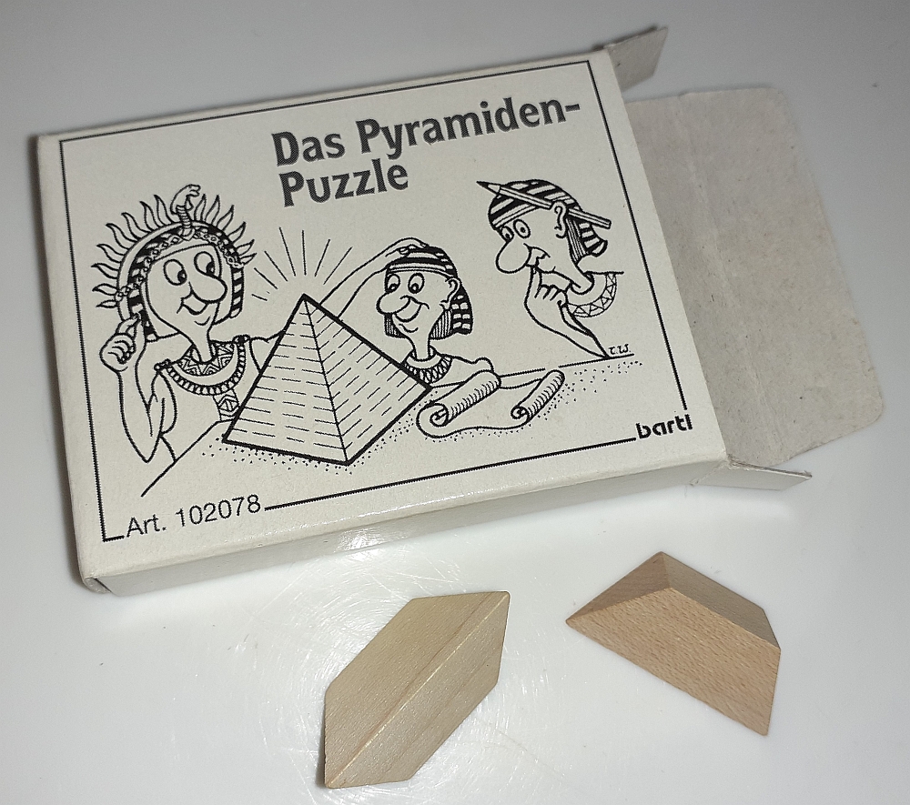 Mini-Knobelspiel Das Pyramiden-Puzzle