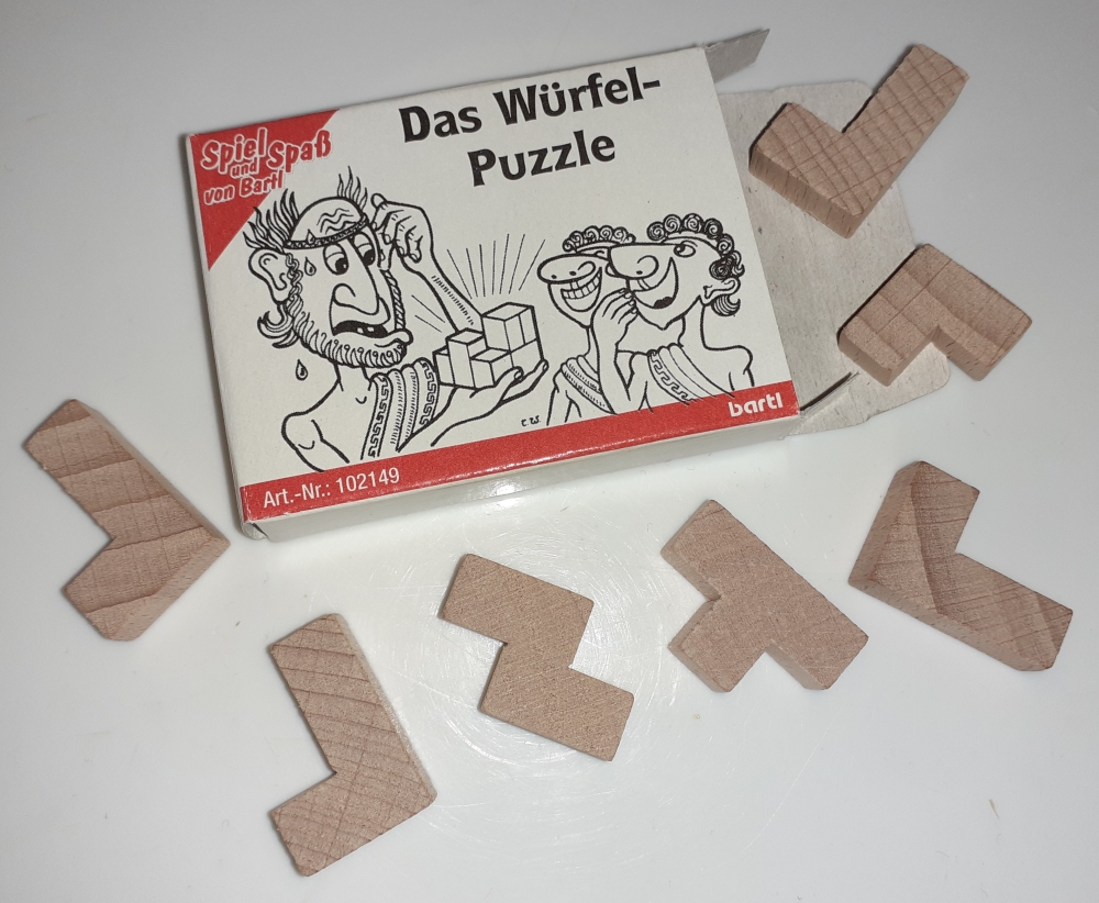 Mini-Knobelspiel Das Wrfel-Puzzle