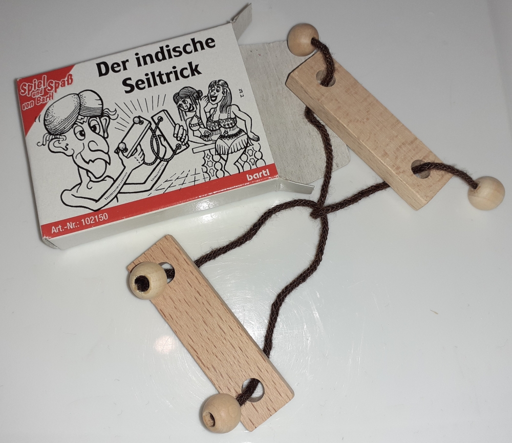 Mini-Knobelspiel Der indische Seiltrick