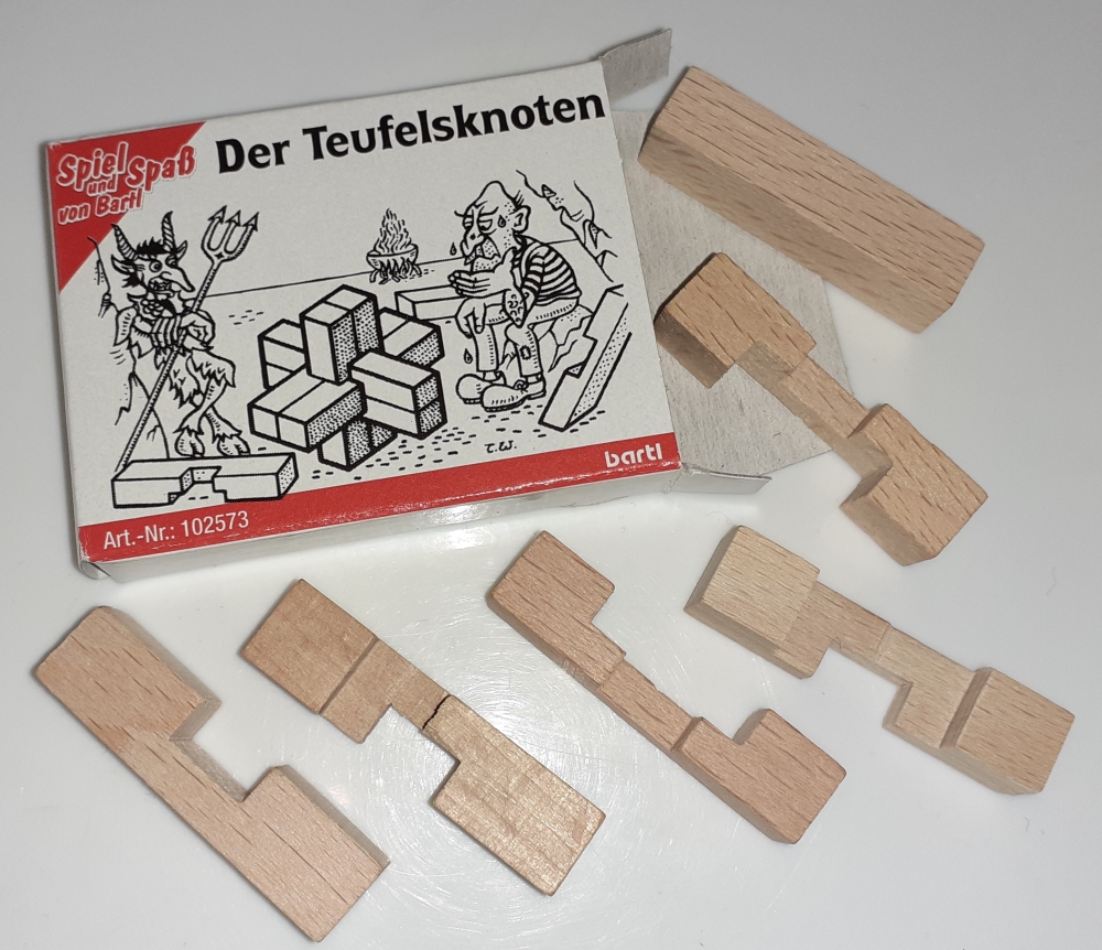 Mini Knobelspiel Der Teufelsknoten Mini Knobelspiel Der Teufelsknoten