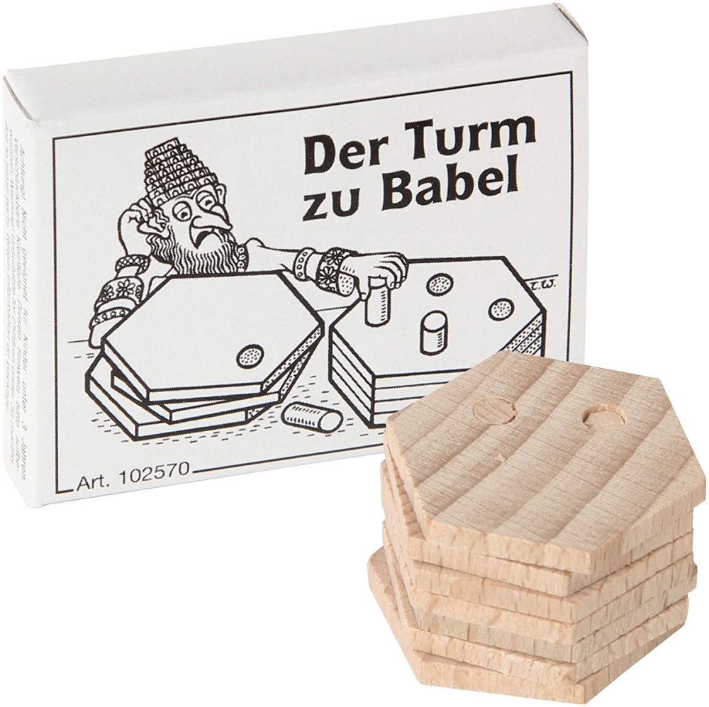 Mini-Knobelspiel Der Turm zu Babel