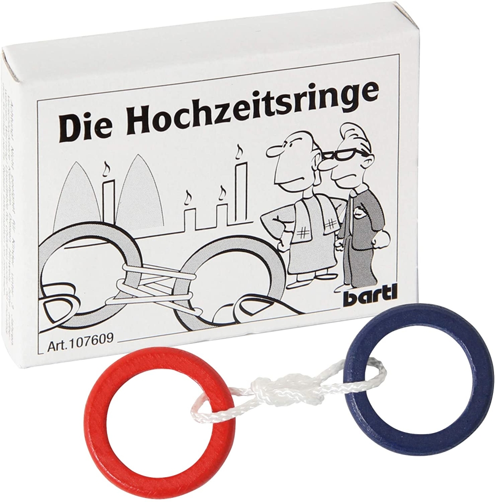 Mini-Knobelspiel Die Hochzeitsringe