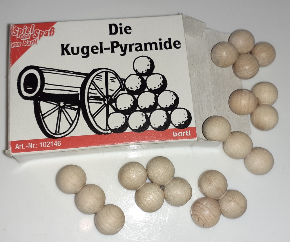 Mini-Knobelspiel Die Kugel-Pyramide