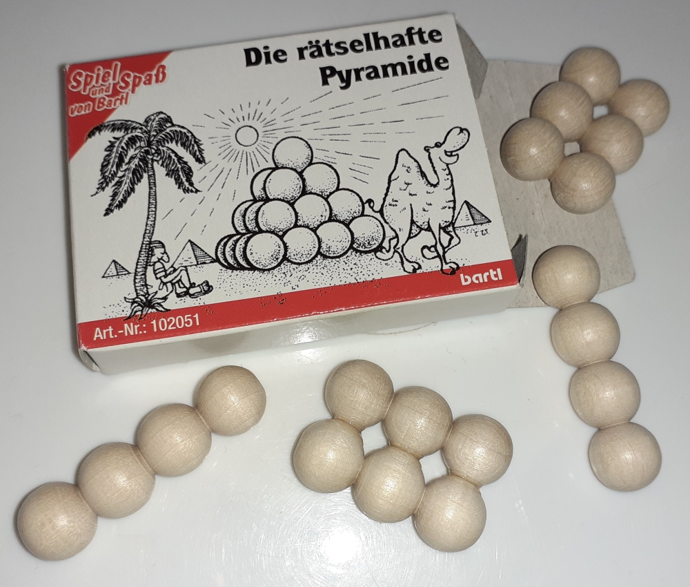 Mini-Knobelspiel Die rtselhafte Pyramide