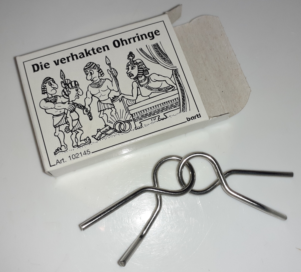 Mini-Knobelspiel Die verhakten Ohrringe