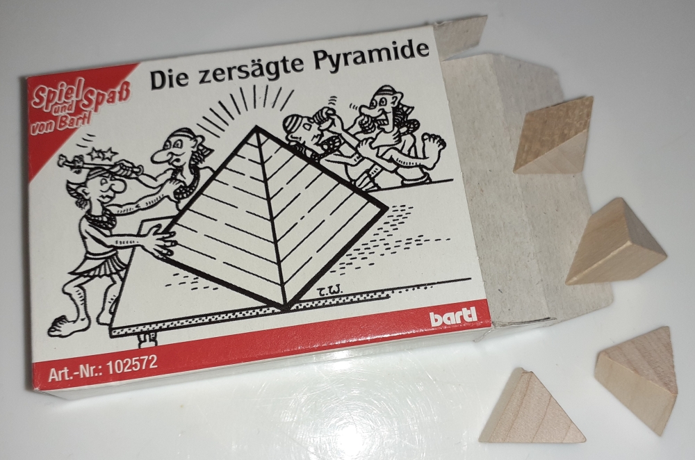 Mini-Knobelspiel Die zersgte Pyramide