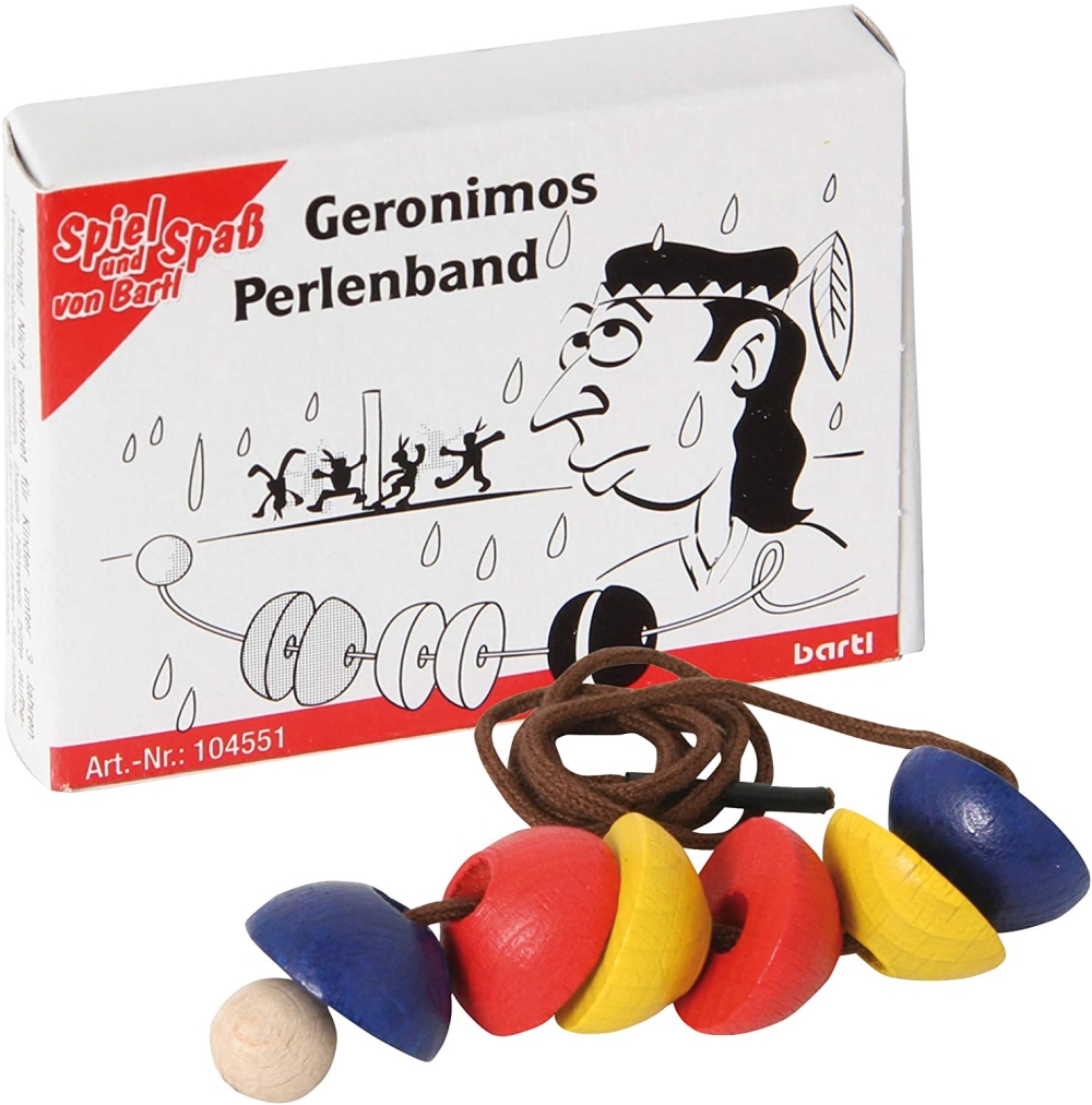 Mini-Knobelspiel Geronimos Perlenband