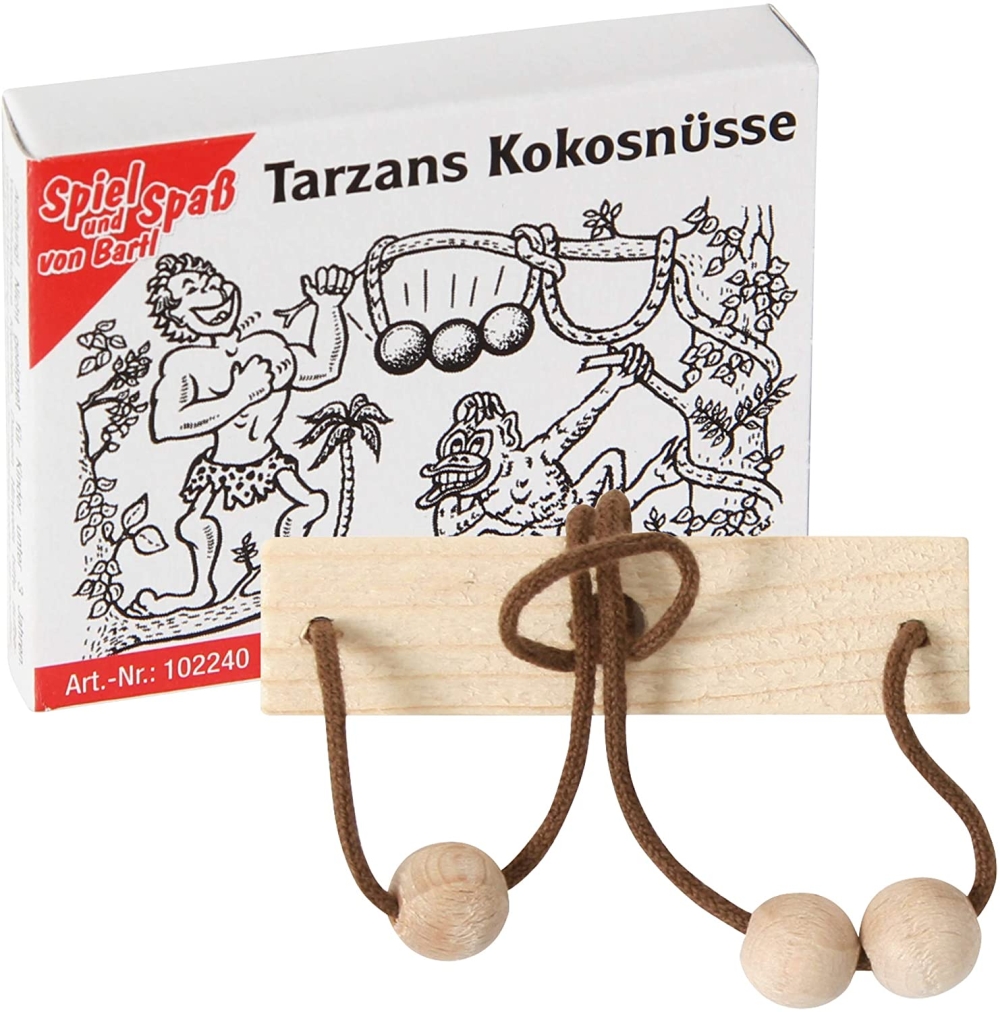 Mini-Knobelspiel Tarzans Kokosnsse