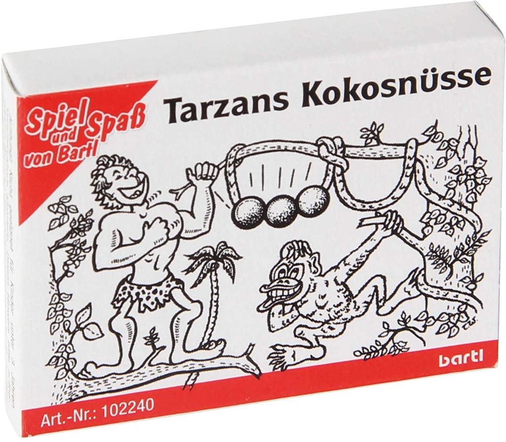 Mini-Knobelspiel Tarzans Kokosnsse