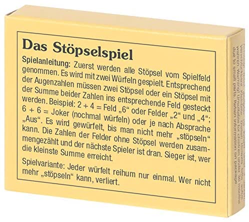 Mini-Spiel Das Stpselspiel