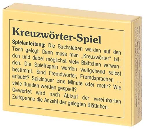 Mini-Spiel Kreuzwrter-Spiel