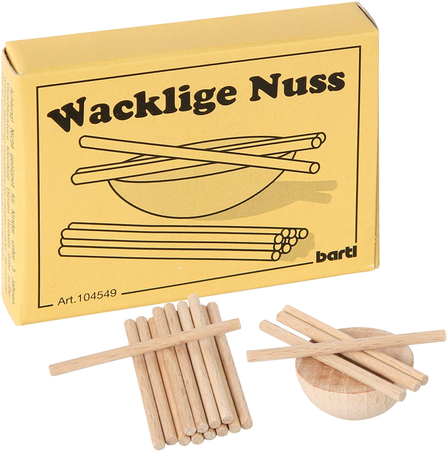 Mini-Spiel Wacklige Nuss