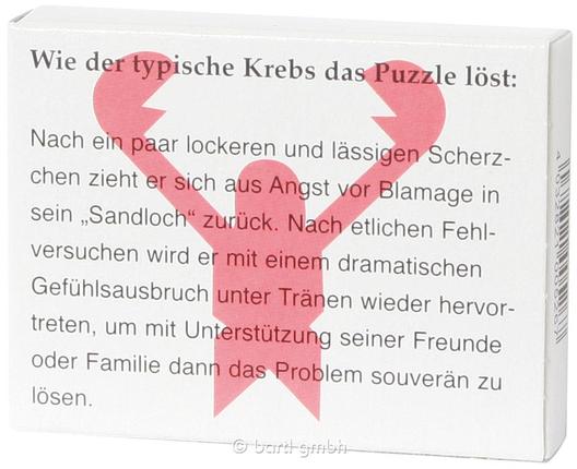 Sternzeichen-Puzzle Der Krebs