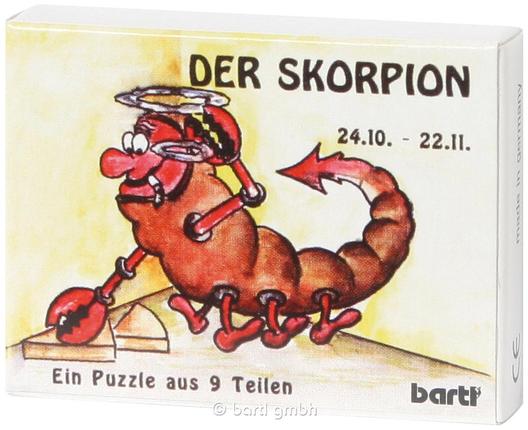 Sternzeichen-Puzzle Der Skorpion