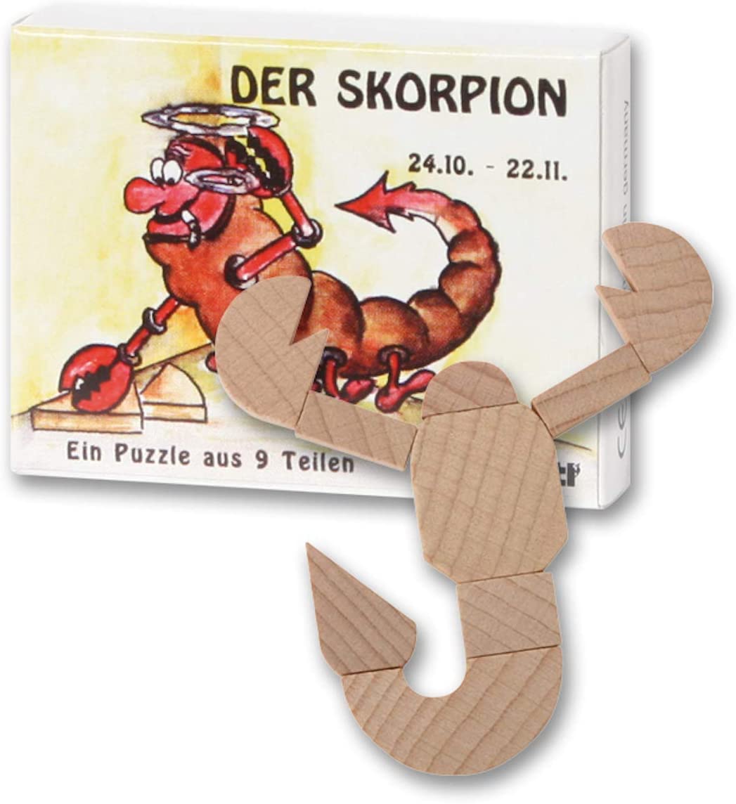 Sternzeichen-Puzzle Der Skorpion