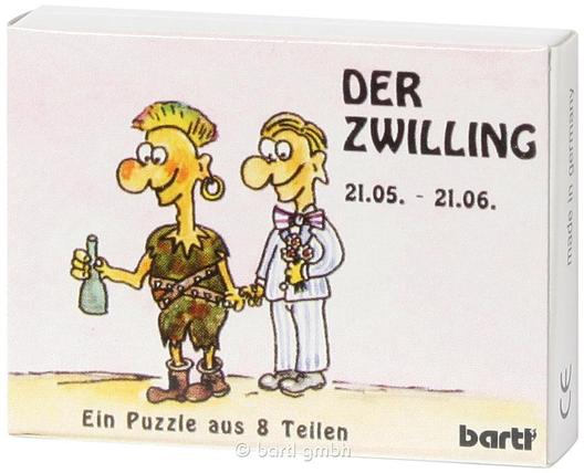 Sternzeichen-Puzzle Der Zwilling